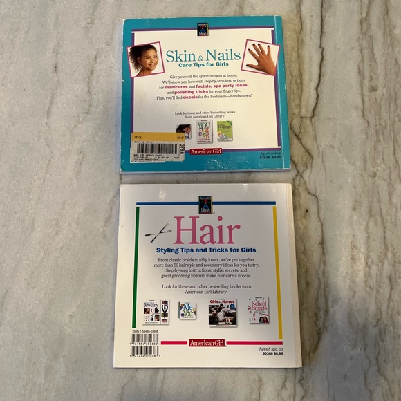 American Girl Library Set of 2 Books: Hair and Skin & Nails - Picture 2 of 8